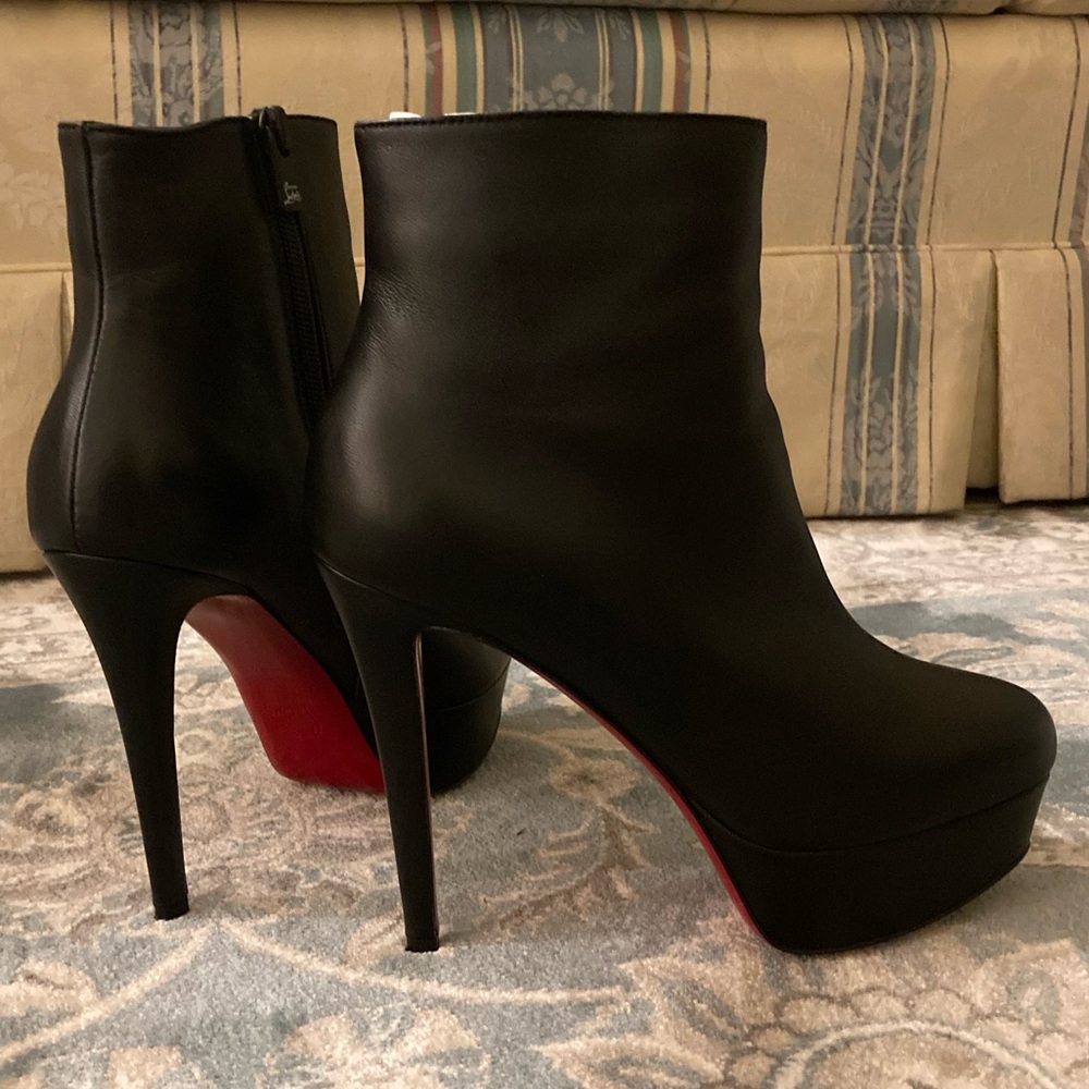 Christian Louboutin Bianca Platform Boot Size 38.5